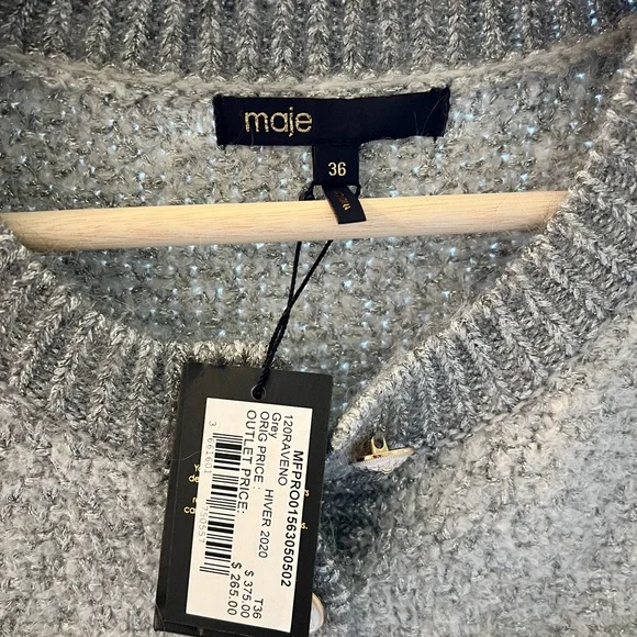 Maje Sweater Dress -perfect gift winter and fall. Brand new. - Picture 2 of 6